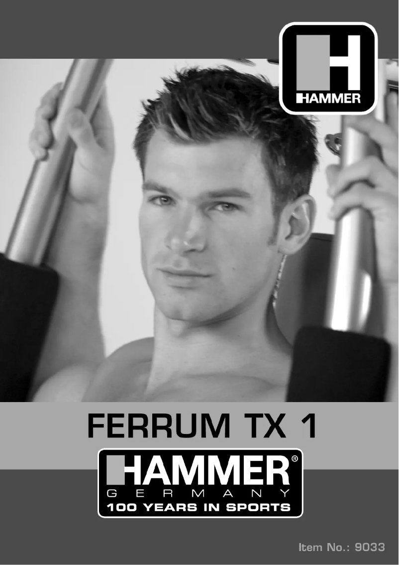 Image de la première page du manuel de l'appareil Ferrum TX1