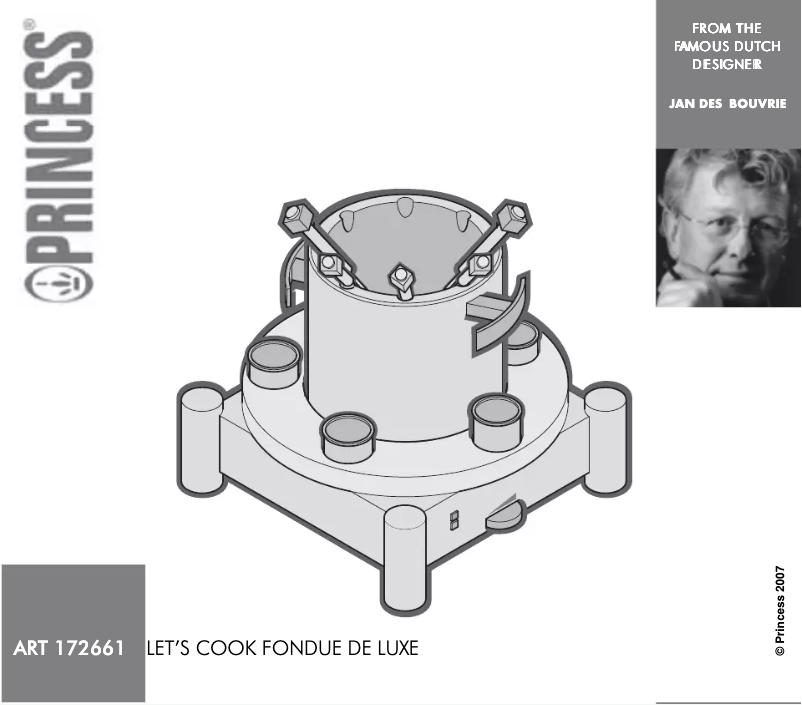 Image de la première page du manuel de l'appareil Lets Cook Deluxe 172661