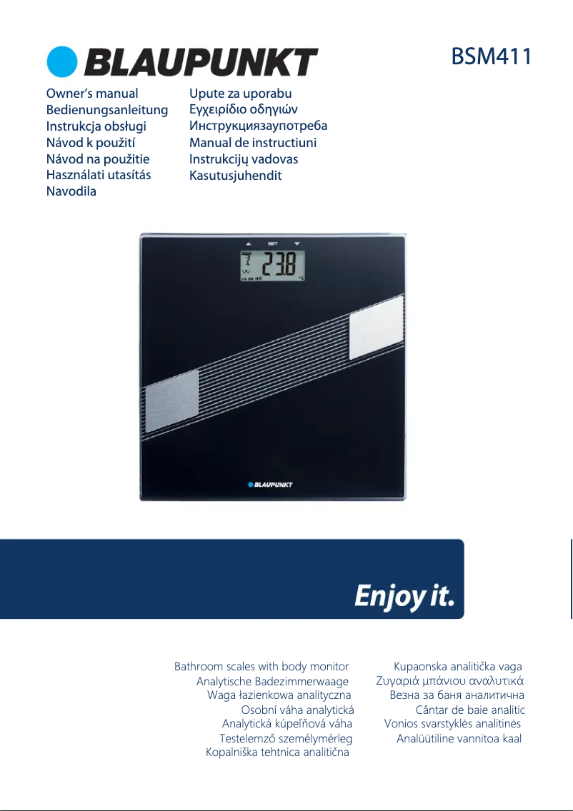 Page 1 de la notice Manuel utilisateur Blaupunkt BSM411