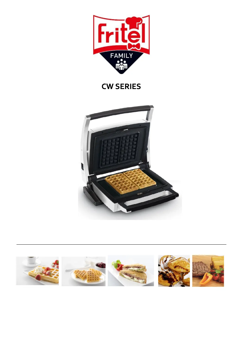 Image de la première page du manuel de l'appareil CW 2447