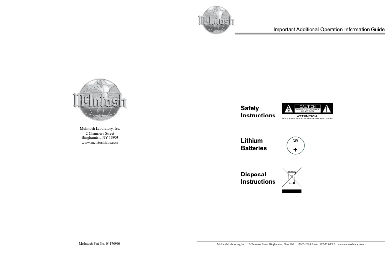 Image de la première page du manuel de l'appareil Black MT5