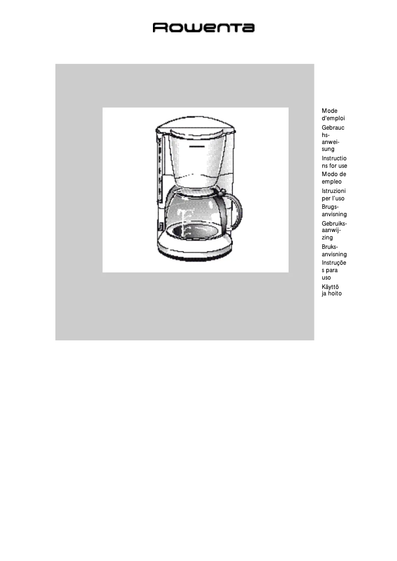 Image de la première page du manuel de l'appareil CG 306