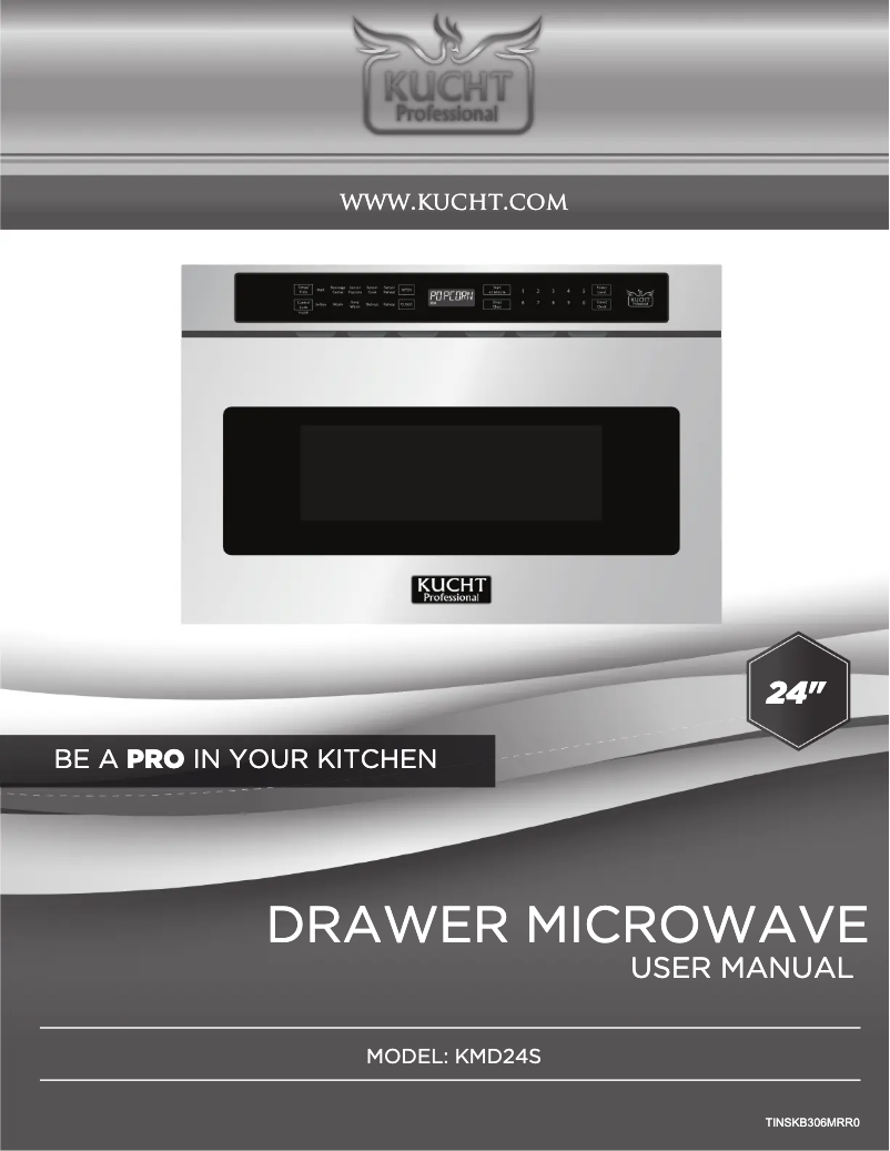 Page 1 de la notice Manuel utilisateur Kucht KMD24S