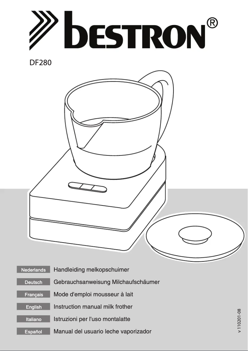 Page n°1 - Manuel utilisateur Bestron DF280