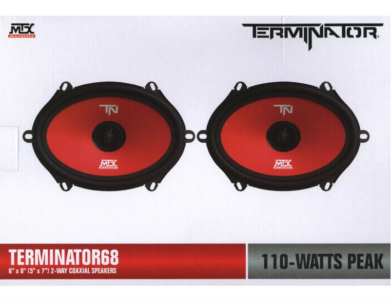 Image de la première page du manuel de l'appareil Terminator 68