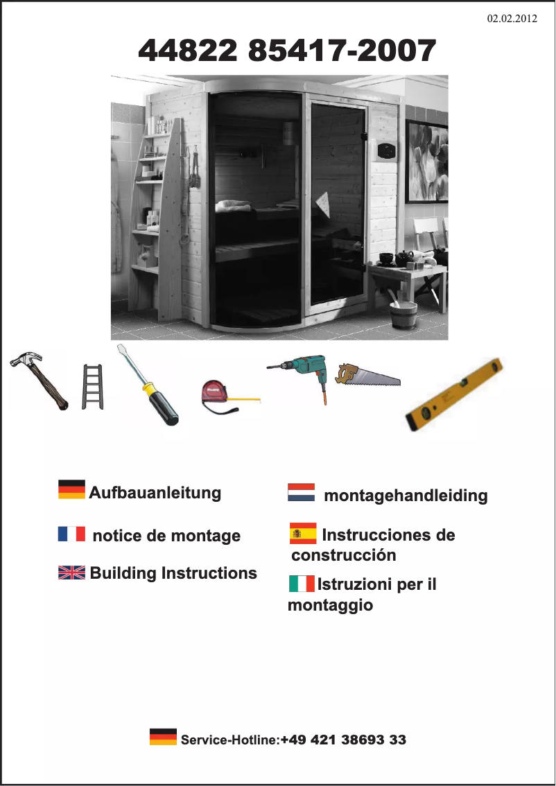 Image de la première page du manuel de l'appareil Rondira 1