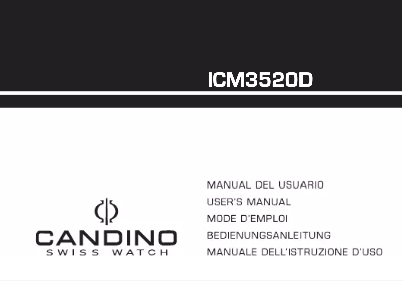 Page 1 de la notice Manuel utilisateur Candino Titanium C4603