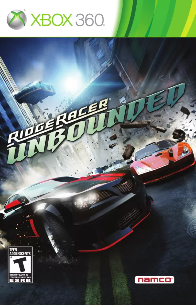 Page 1 de la notice Manuel utilisateur Microsoft Ridge Racer - Unbounded (Xbox 360)