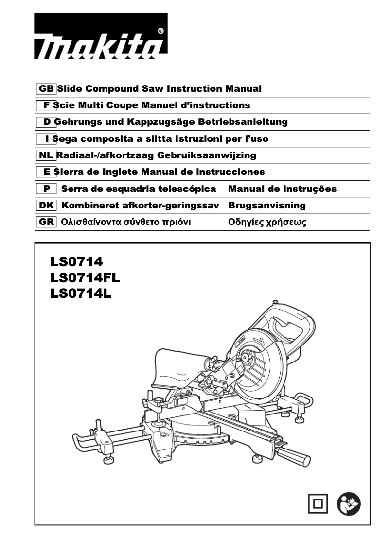 Page n°1 - Manuel utilisateur Makita LS0714FLBN