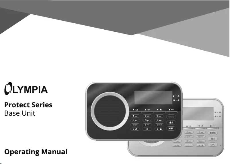 Page 1 de la notice Manuel utilisateur Olympia Protect 9881