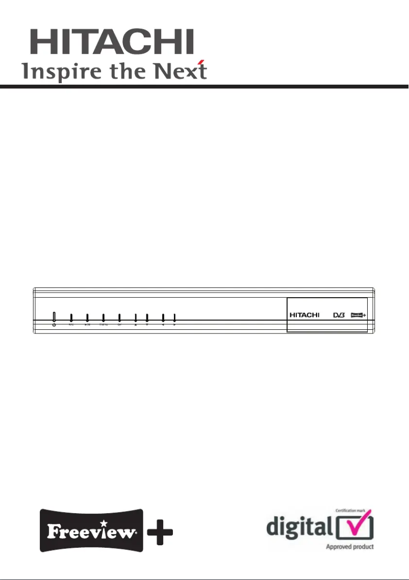 Image de la première page du manuel de l'appareil HDR163