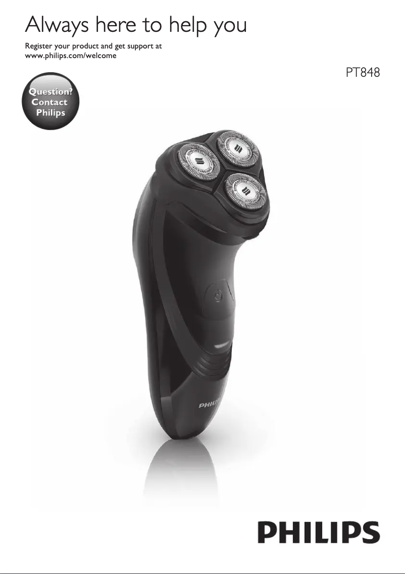 Page 1 de la notice Manuel utilisateur Philips Series 5000 PowerTouch PT848