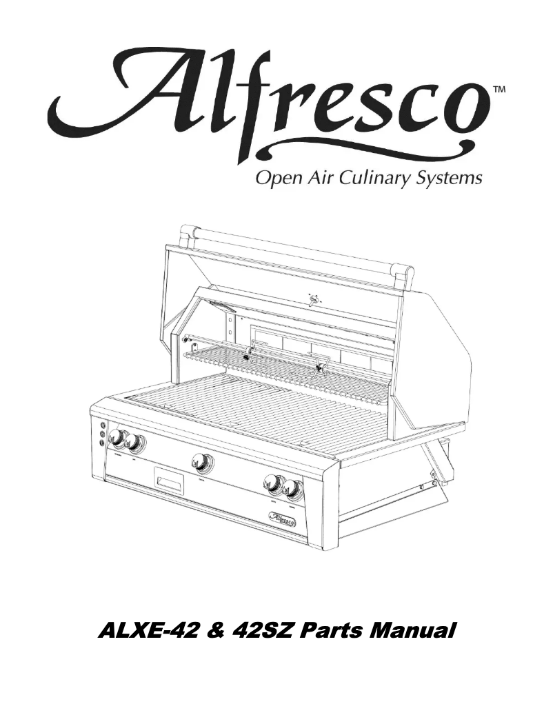 Page n°1 - Manuel utilisateur Alfresco ALXE-42