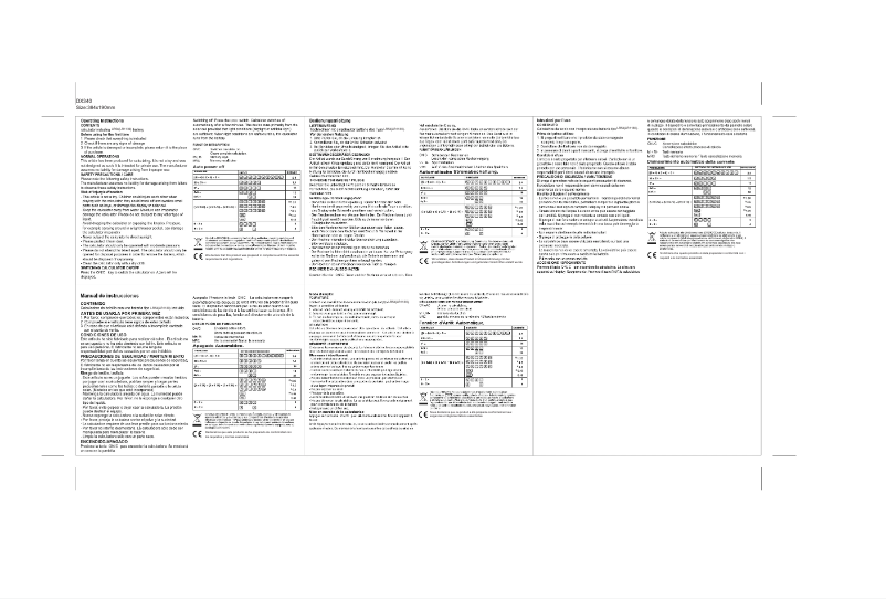 Page n°1 - Manuel utilisateur Genius 840