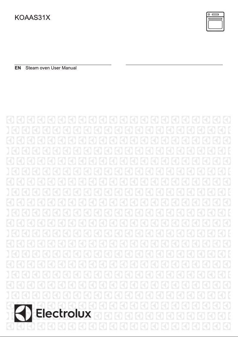 Page 1 de la notice Manuel utilisateur Electrolux KOAAS31X