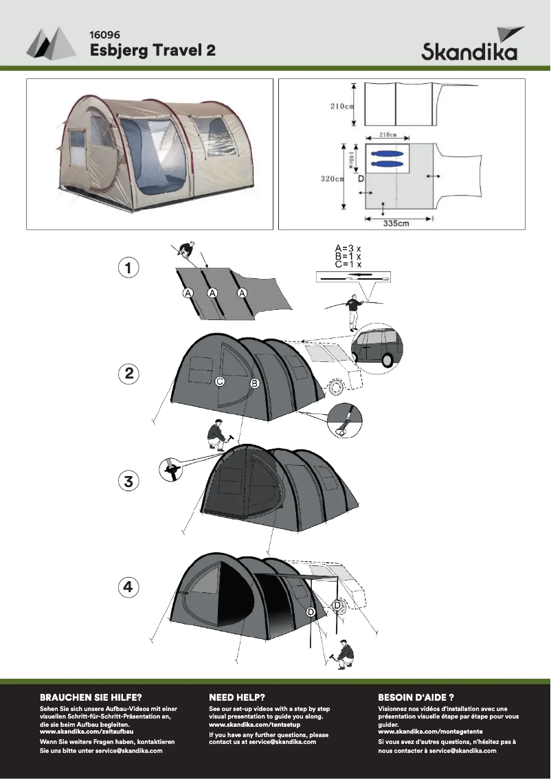 Page n°1 - Manuel utilisateur Skandika Esbjerg Travel