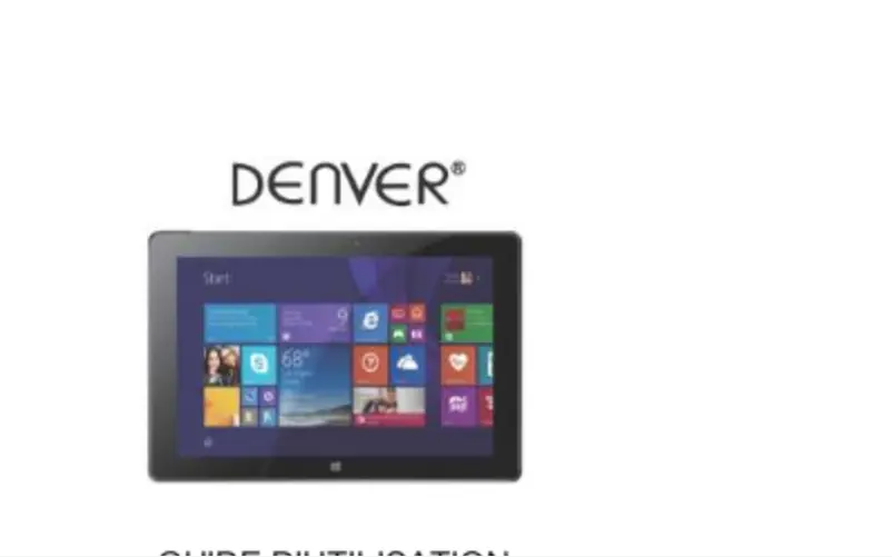 Page 1 de la notice Manuel utilisateur Denver WIQ-10013