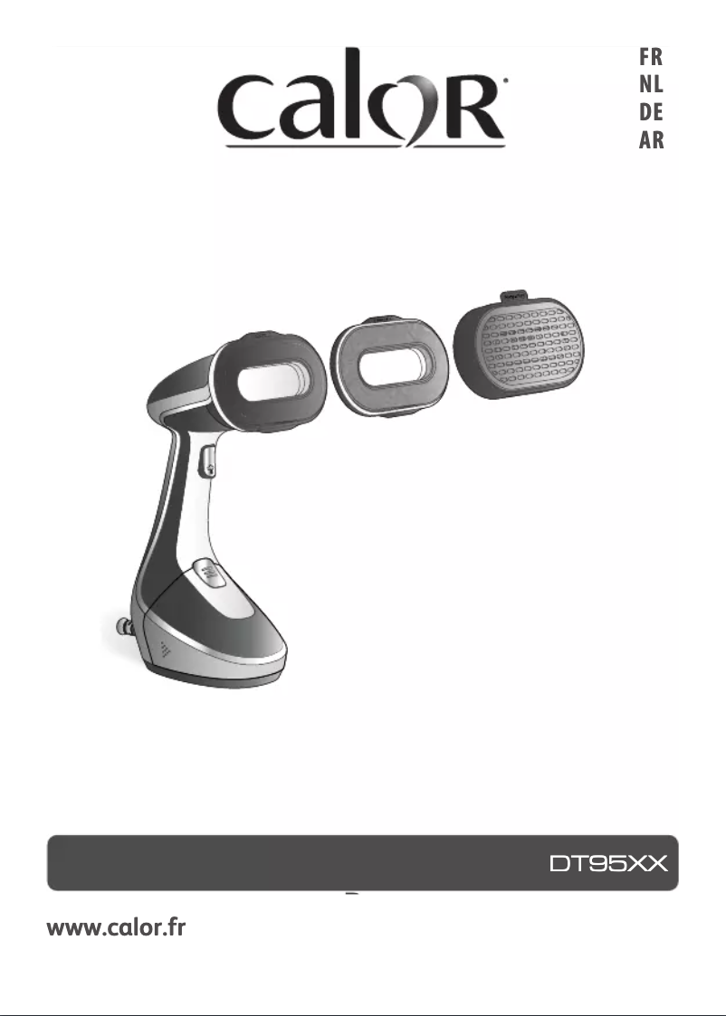 Page 1 de la notice Manuel utilisateur Calor Pure Tex DT9530