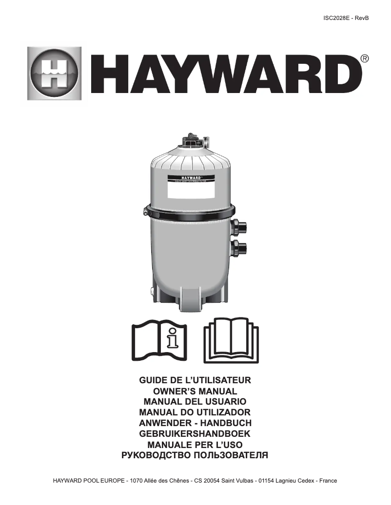 Image de la première page du manuel de l'appareil Swimclear C4030EURO