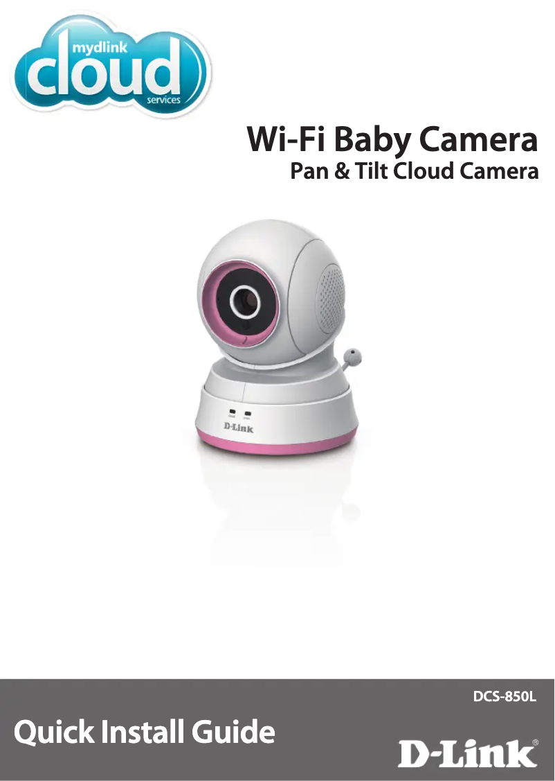 Page 1 de la notice Manuel utilisateur D-Link DCS-850L