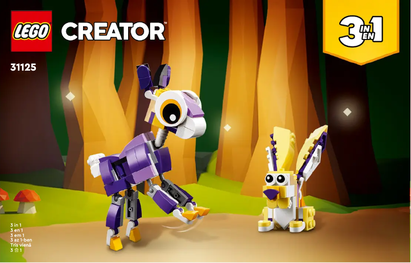 Image de la première page du manuel de l'appareil Creator 31125