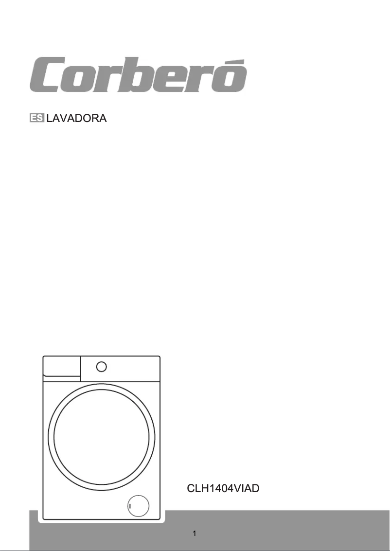 Page n°1 - Manuel utilisateur Corbero CLH1404VIAD