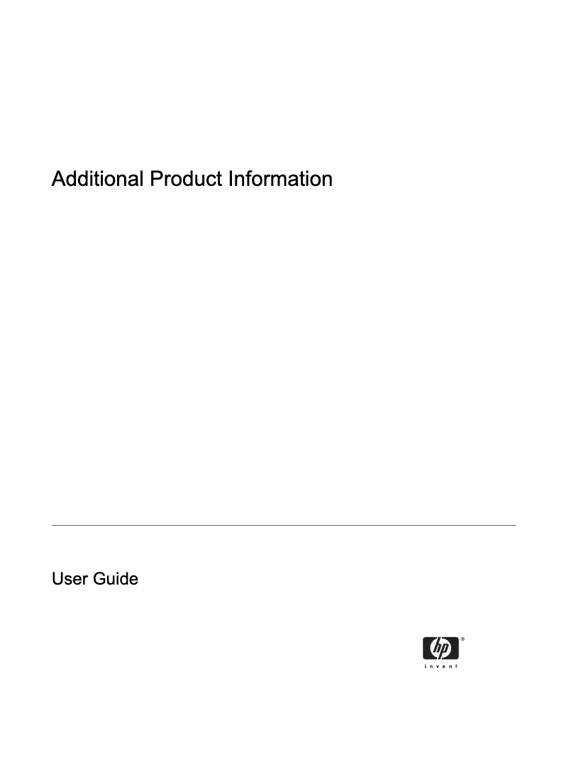 Page 1 de la notice Manuel utilisateur HP iPAQ hw6910