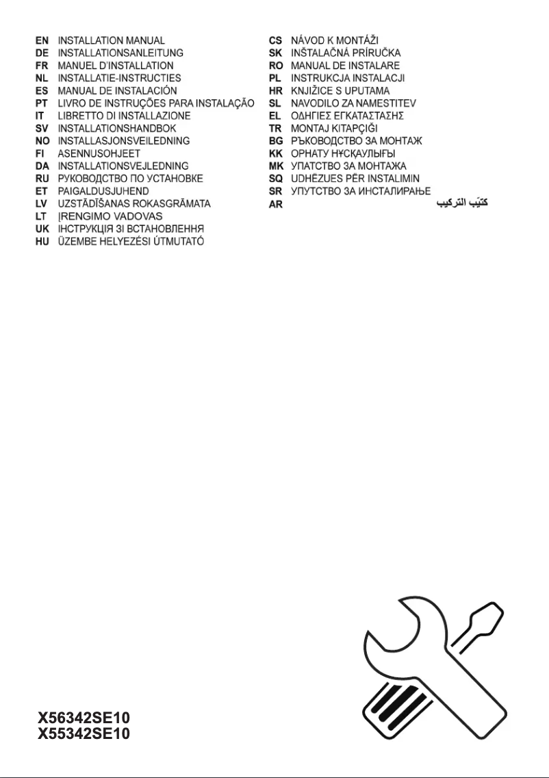 Página 1 del manual Manual de usuario AEG X56342SE10