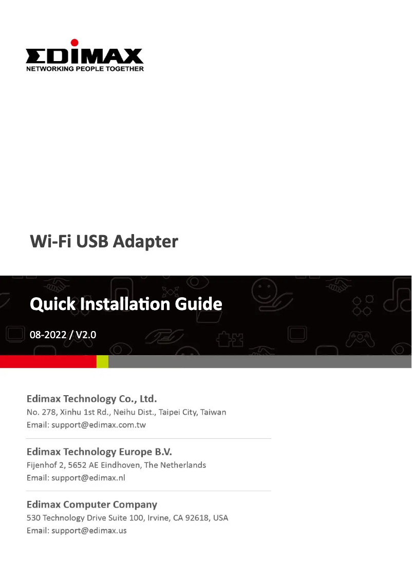 Page n°1 - Fiche technique Edimax EW-7811ULC