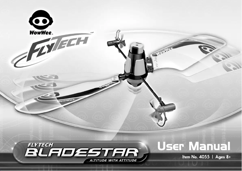 Image de la première page du manuel de l'appareil FlyTech Bladestar