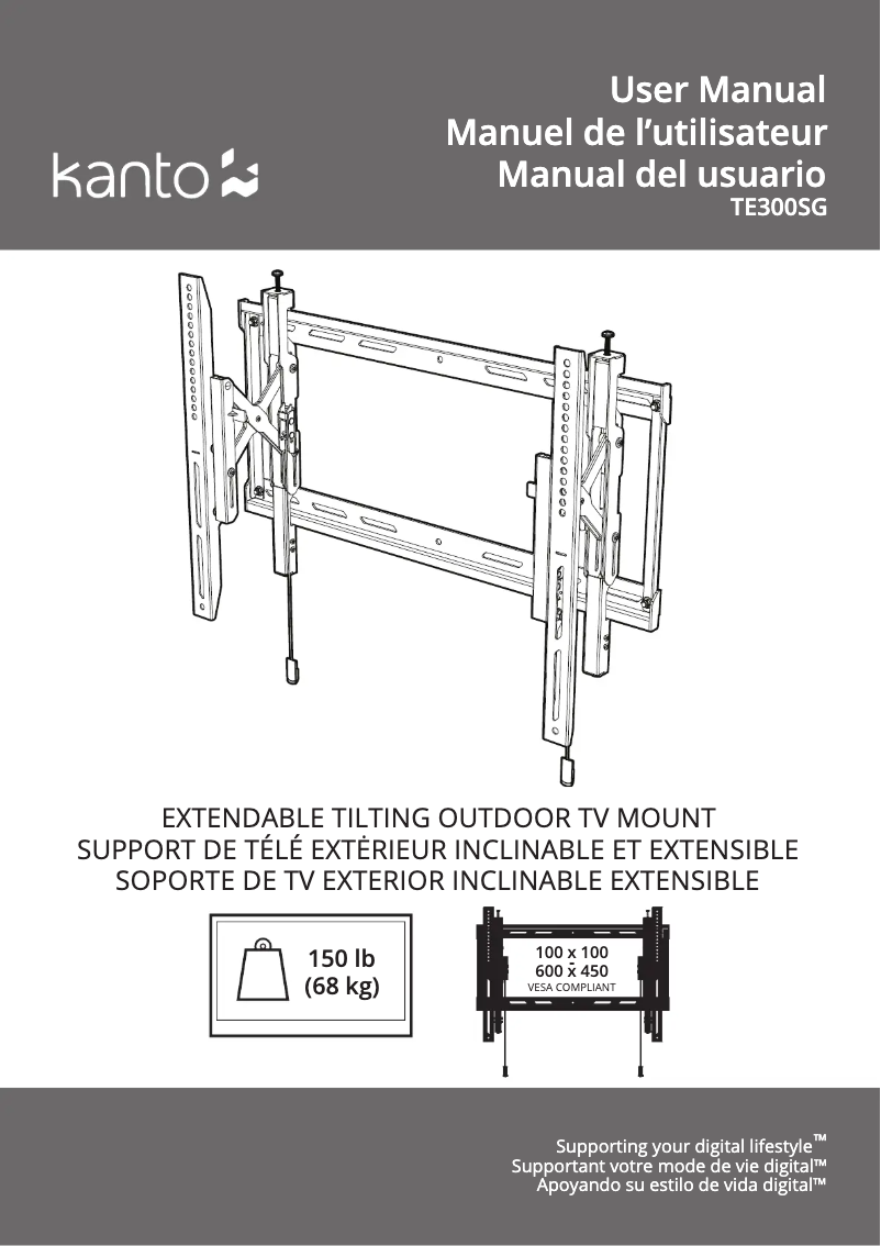 Image de la première page du manuel de l'appareil TE300SG