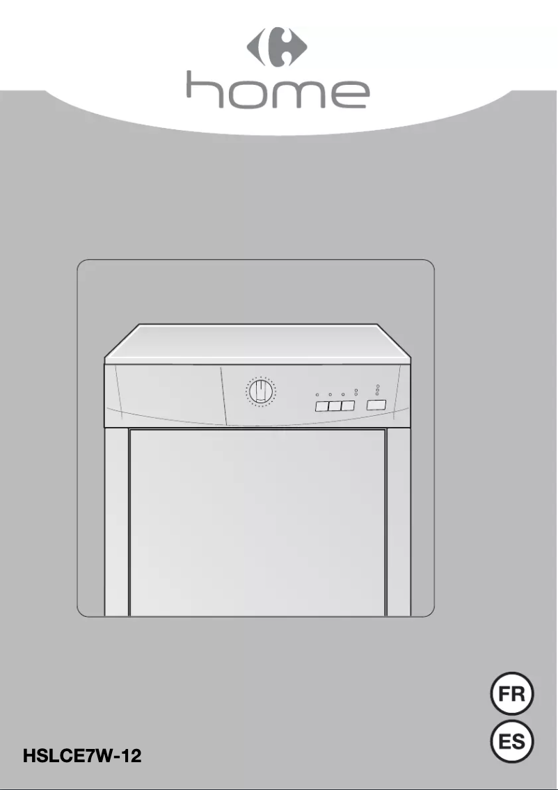 Page 1 de la notice Manuel utilisateur Carrefour Home HSLCE7W-12