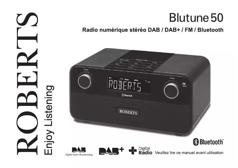 Page n°1 - Manuel utilisateur Roberts BLUTUNE 50