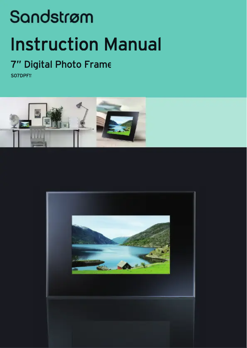 Page 1 de la notice Manuel utilisateur Sandstrøm S07DPF11