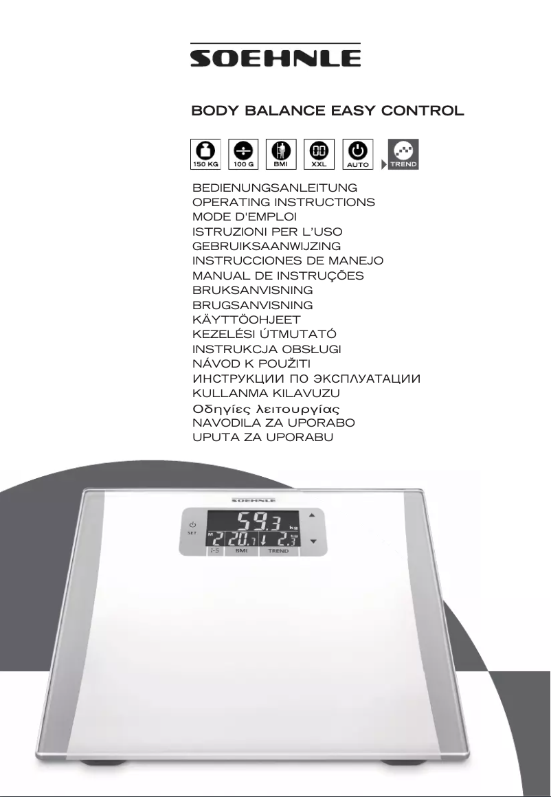 Image de la première page du manuel de l'appareil Control Easy