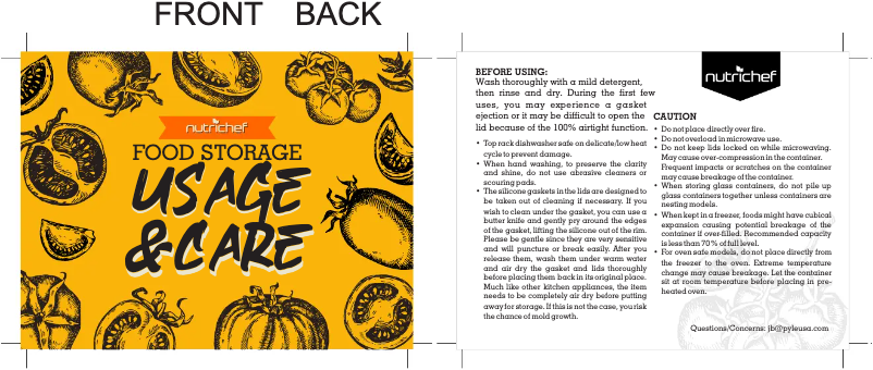 Image de la première page du manuel de l'appareil NCGLRED