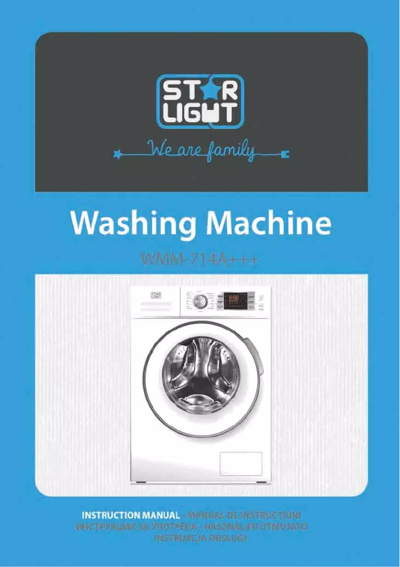 Page 1 de la notice Manuel utilisateur Star-Light WMM-714A+++