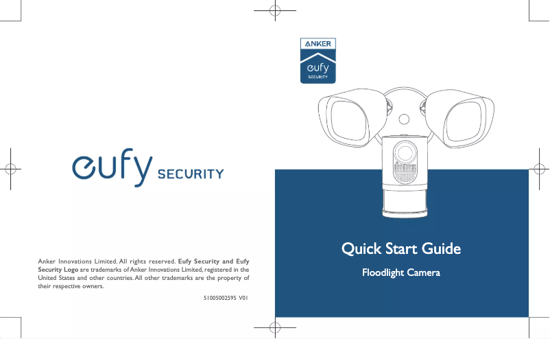 Page n°1 - Manuel utilisateur Eufy Floodlight Camera