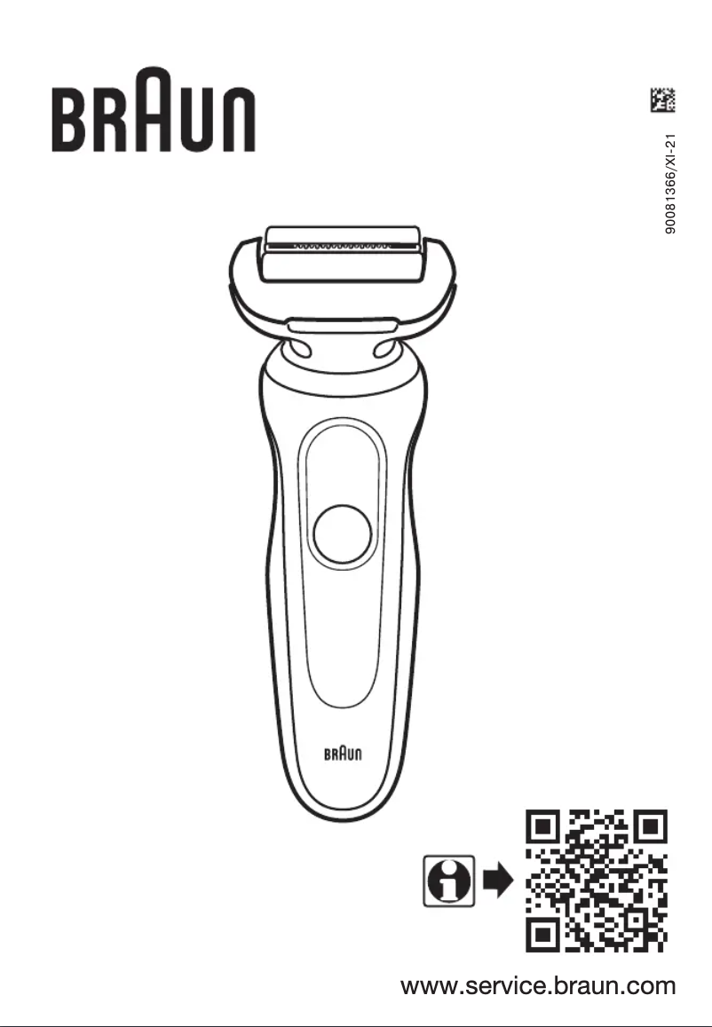 Page n°1 - Manuel utilisateur Braun Series 5 51-W4650cs