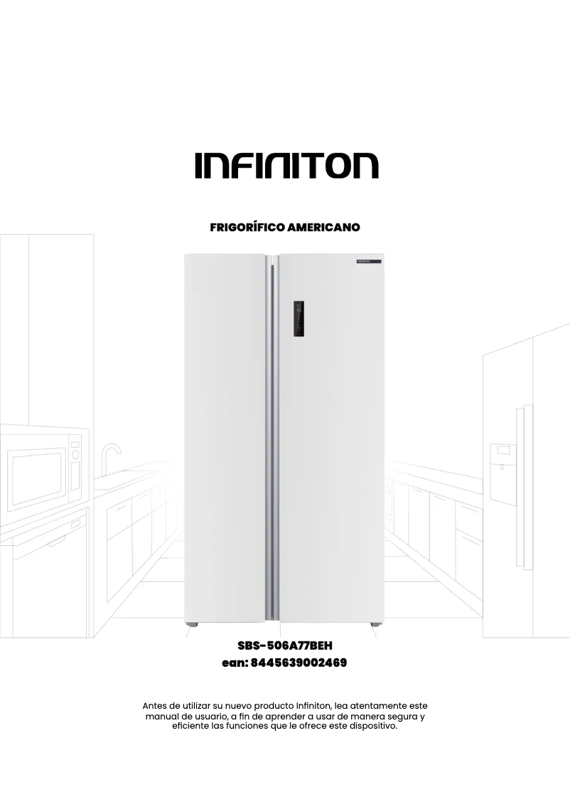 Page 1 de la notice Manuel utilisateur Infiniton SBS-506A77BEH