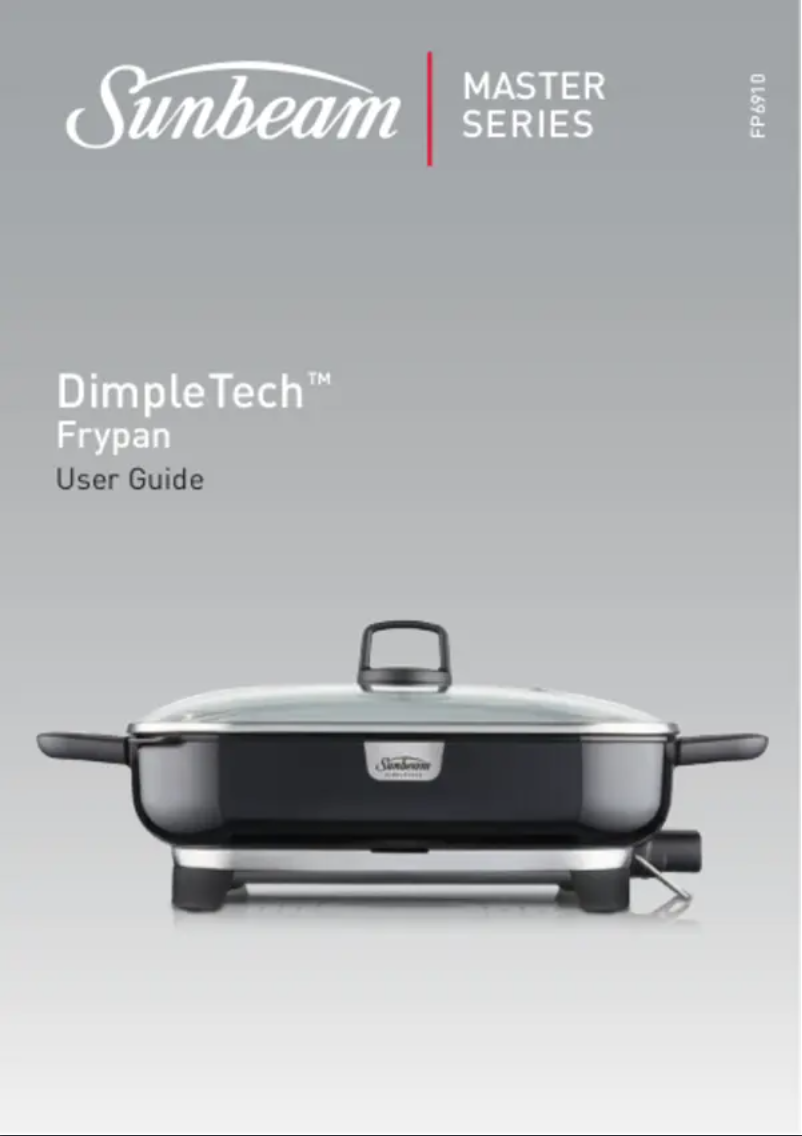 Page n°1 - Manuel utilisateur Sunbeam Carveasy Classic EK4000