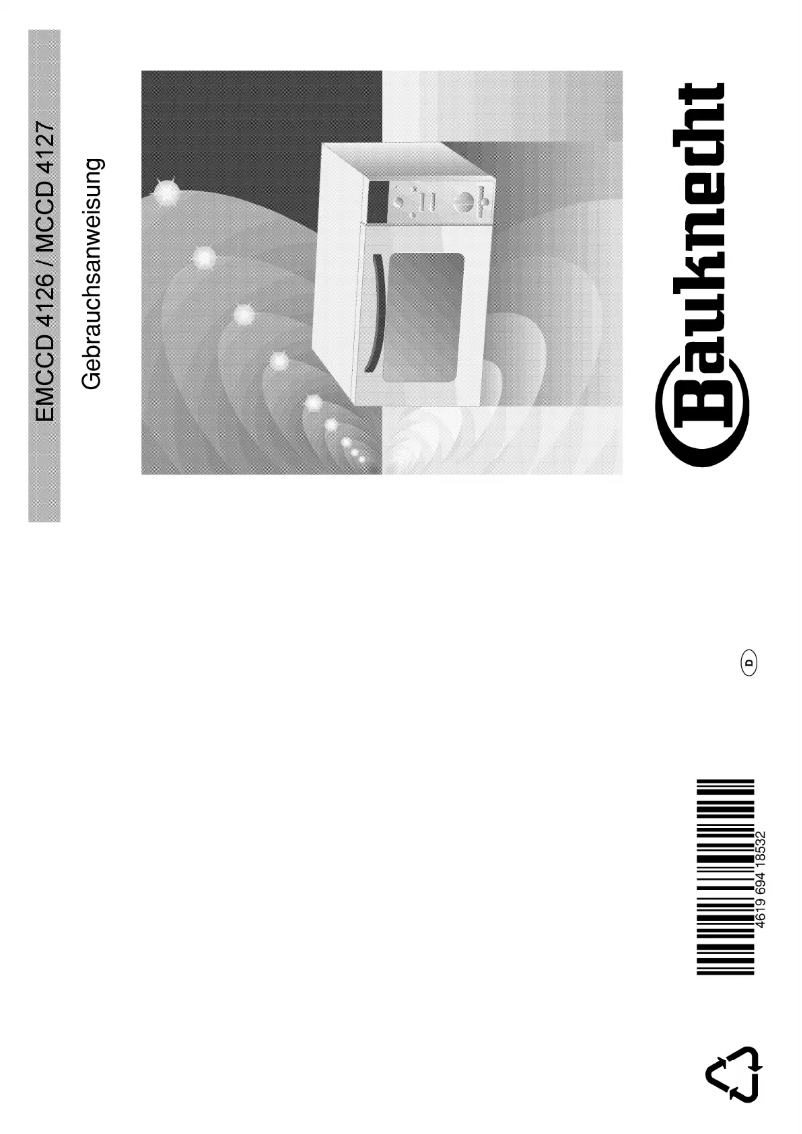 Image de la première page du manuel de l'appareil EMCCD 4126 INOX