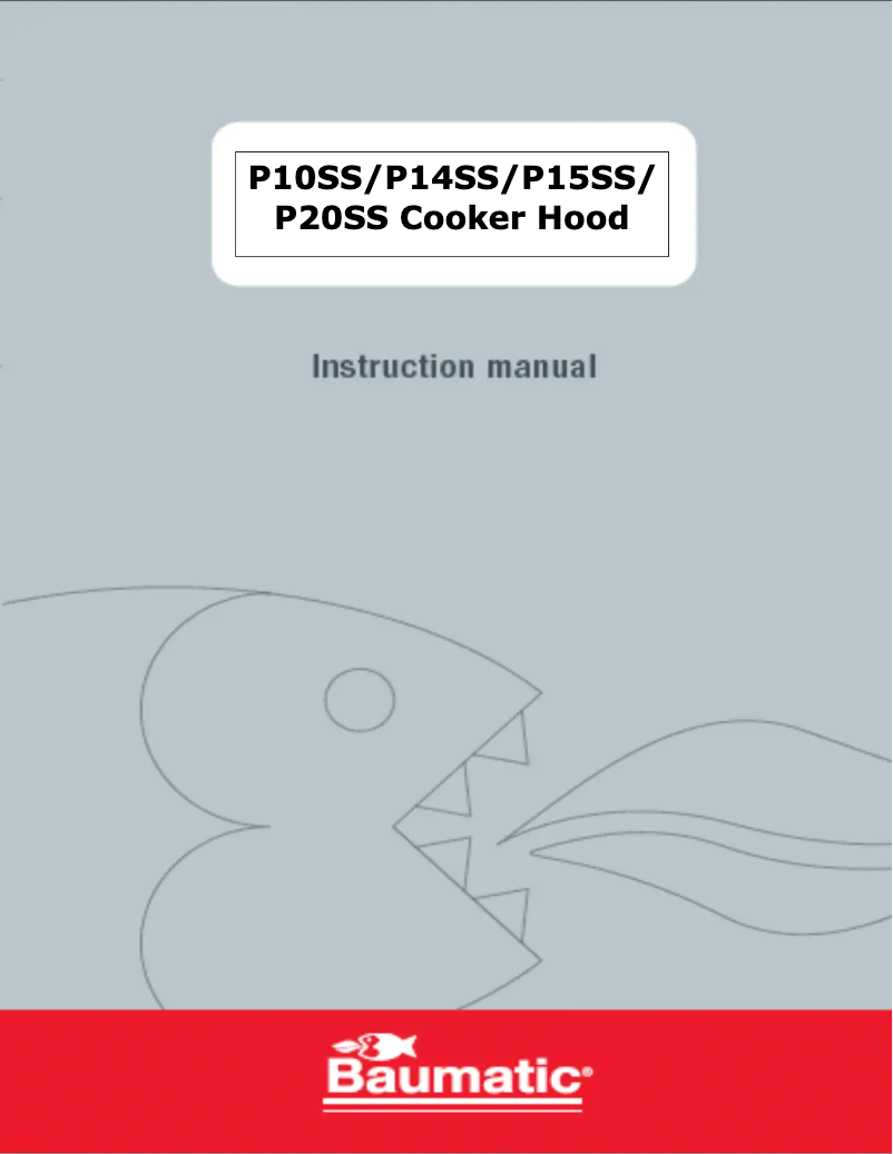 Page 1 de la notice Manuel utilisateur Baumatic P10SS