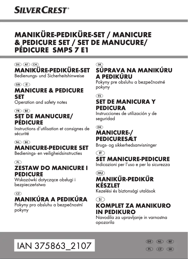 Page 1 de la notice Manuel utilisateur SilverCrest SMPS 7 E1
