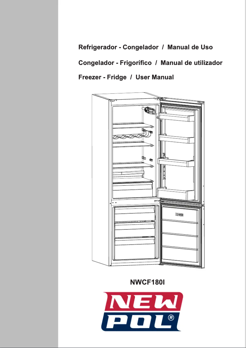 Image de la première page du manuel de l'appareil NWCF180I