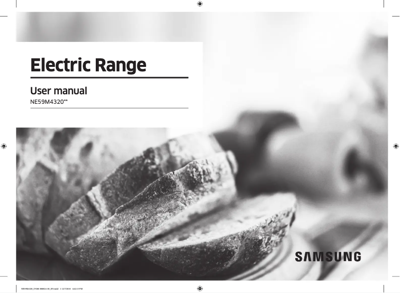 Page 1 de la notice Manuel utilisateur Samsung NE59M4320SW