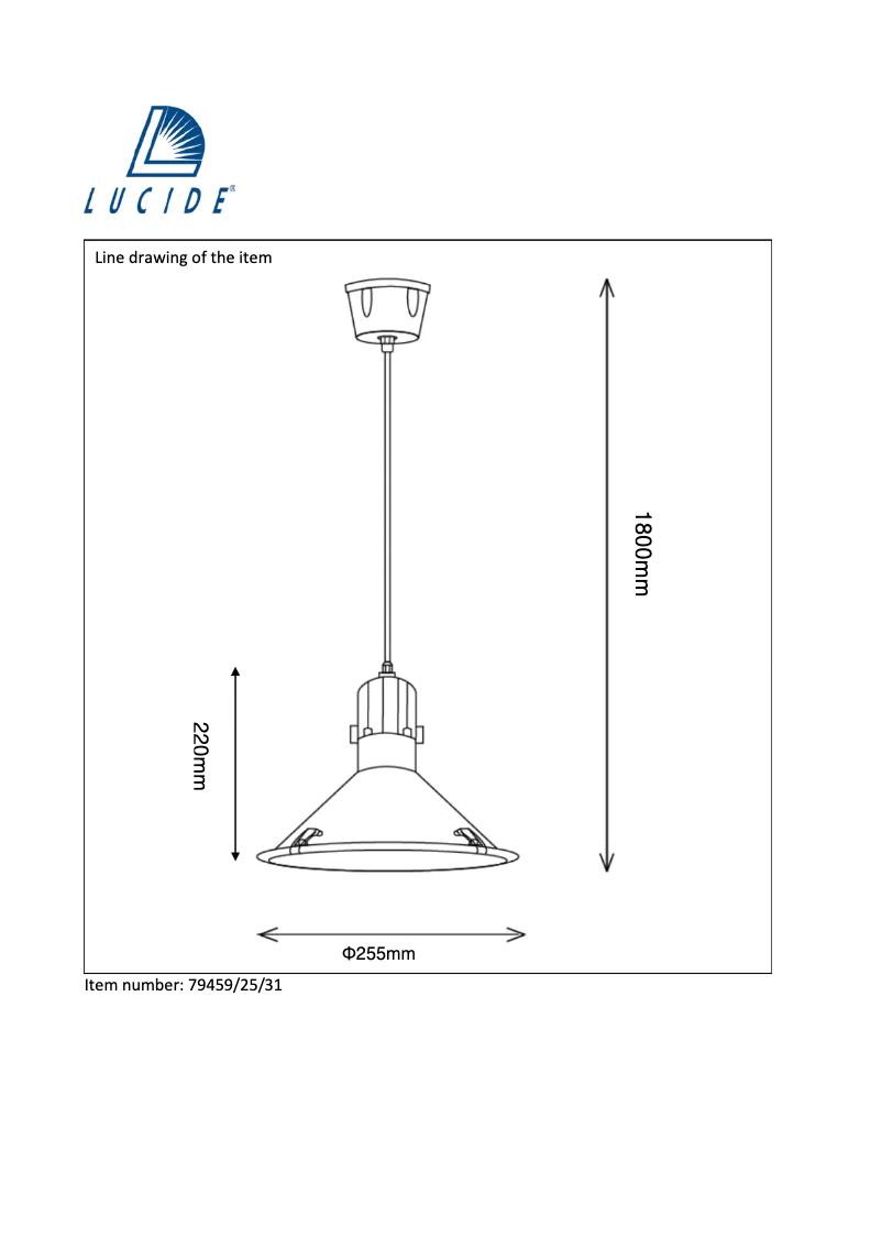 Image de la première page du manuel de l'appareil Tonga 79459/25/31