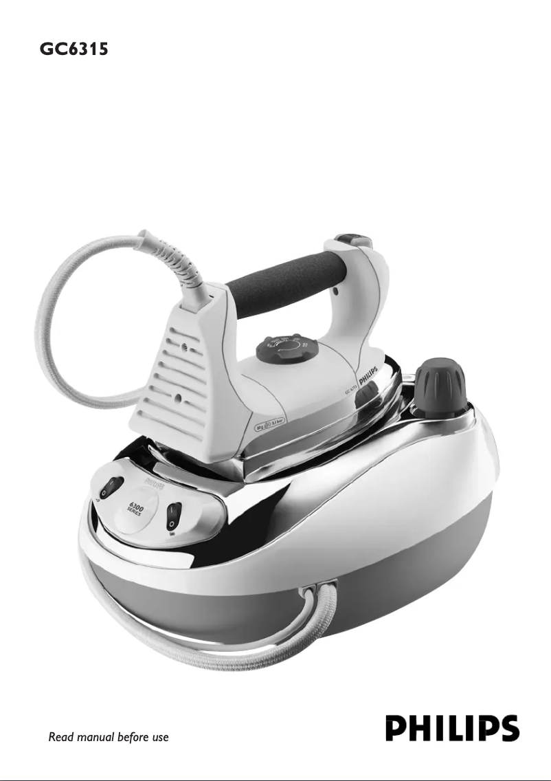 Imagen de la primera página del manual del dispositivo GC6315