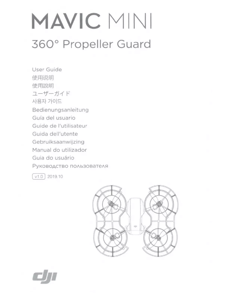 Page 1 de la notice Manuel utilisateur DJI Mavic Mini 360 Propeller Guard