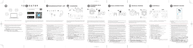 Image de la première page du manuel de l'appareil Liberty 4 NC